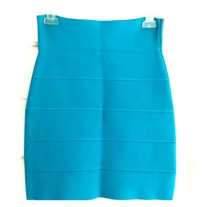 BCBG turquoise body on skirt never worn!
